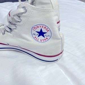 White high top converse